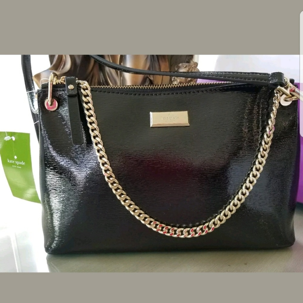 Kate spade river bixby place crossbody bag black